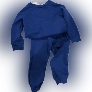 Dino pattern Blue- textured Set